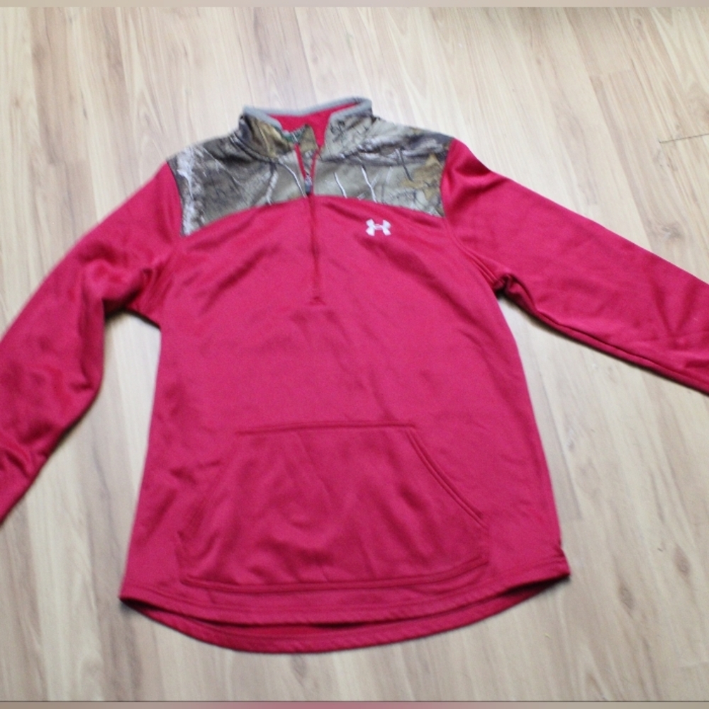 Under Armour Realtree 3/4 zip women's jacket size medium